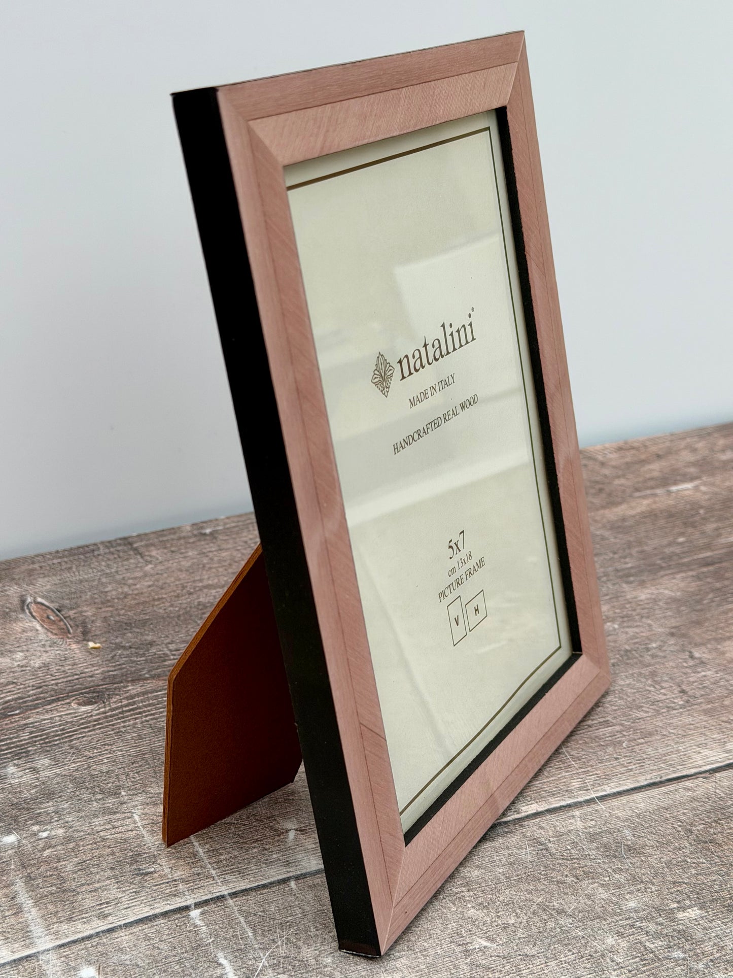 Natalini Pink Border Photo Frame 5 x 7