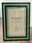Natalini Dark Green and Pearl Effect Border Photo Frame 4 x 6