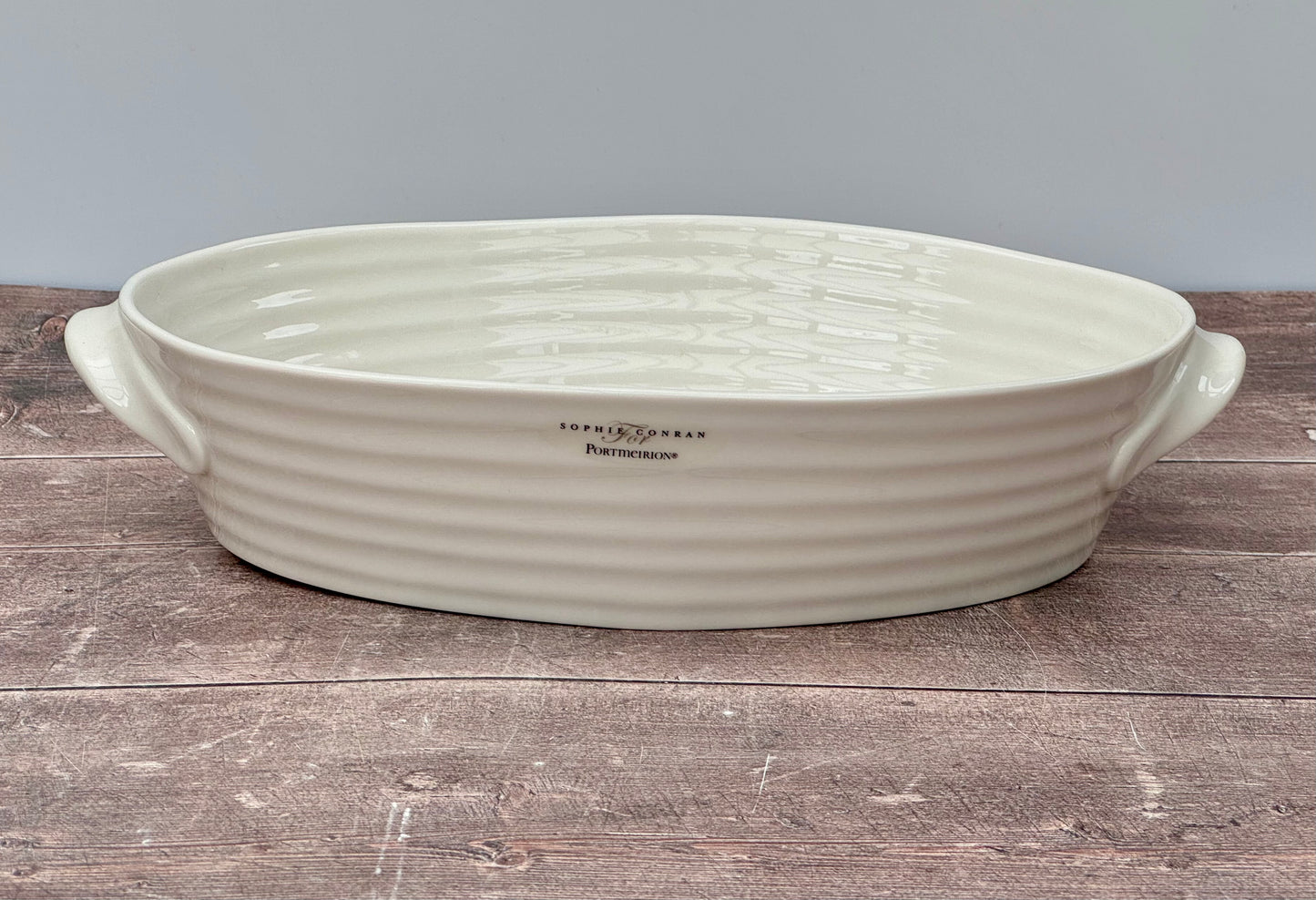 Sophie Conran White Oval Baking Dish, 32cm