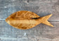 Olive Wood Fish Shaped Bowl, 24.5cm