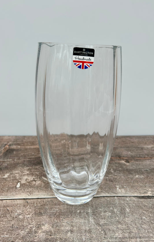 Dartington Florabundance Barrel Vase, 24cm