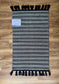 Black and White Patterned Rug, 69cm x 114cm