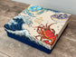 Tokyo Design Studio Set of 4 Snapper Fish and Crab Patterned Small Bowls, 11cm
