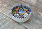 Blue Patterned Dipping Bowl, 7.5cm