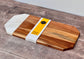 Marble and Acacia Wood Cheese/Serving Board