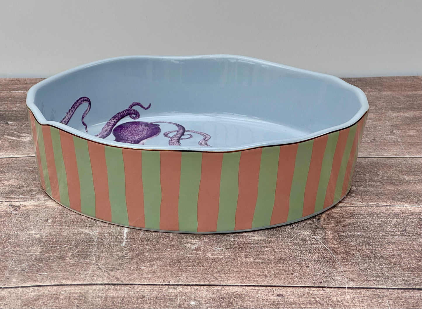 Yvonne Ellen Octopus Round Baking Dish, 24cm