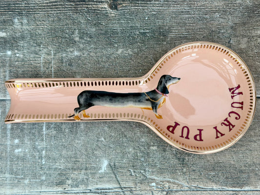 Yvonne Ellen ‘Mucky Pup’ Patterned Spoon Rest