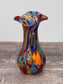 Small Handmade Murano Glass Vase, Design 13