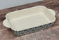 Blue Patterned Pour La Maison Rectangular Baking Dish, 35cm