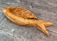 Olive Wood Fish Shaped Bowl, 24.5cm