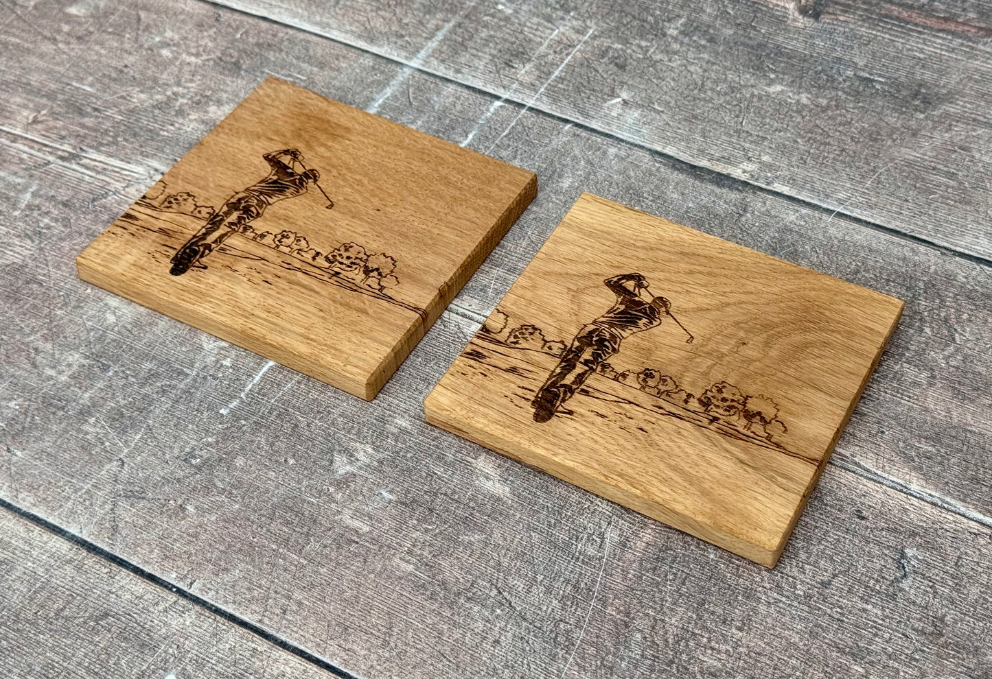 Set of 2 Golf Coasters