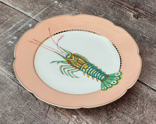 Yvonne Ellen Lobster Patterned Plate, 16.5cm