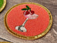 Set of 4 Beaded Cocktail Coasters