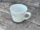 White ‘espresso’ Mug in Green