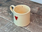 Red Heart Mug, 150ml