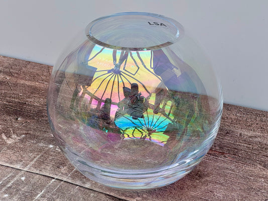 LSA Pearl Orb Vase, 16cm