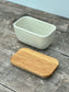 Plain White Butter Dish