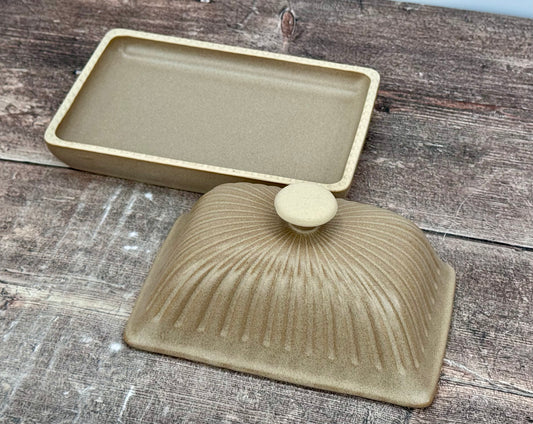 Scandi Home Natural Tones Butter Dish