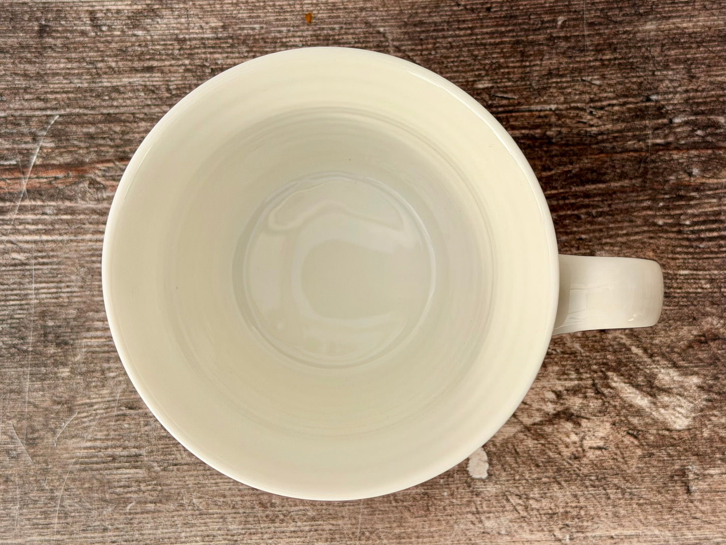 White ‘cappuccino’ Mug