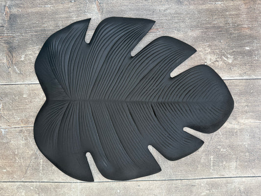 Black Leaf Foam Placemat (sold individually)