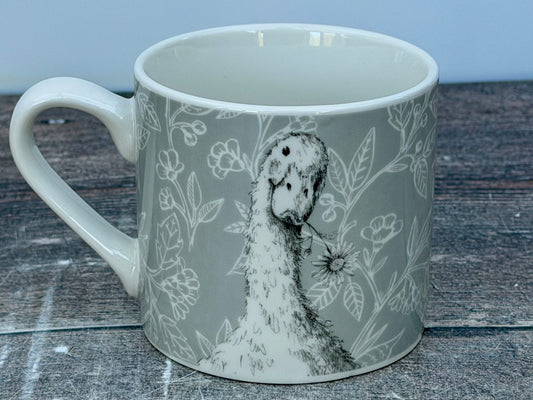 Goose Patterned Mug