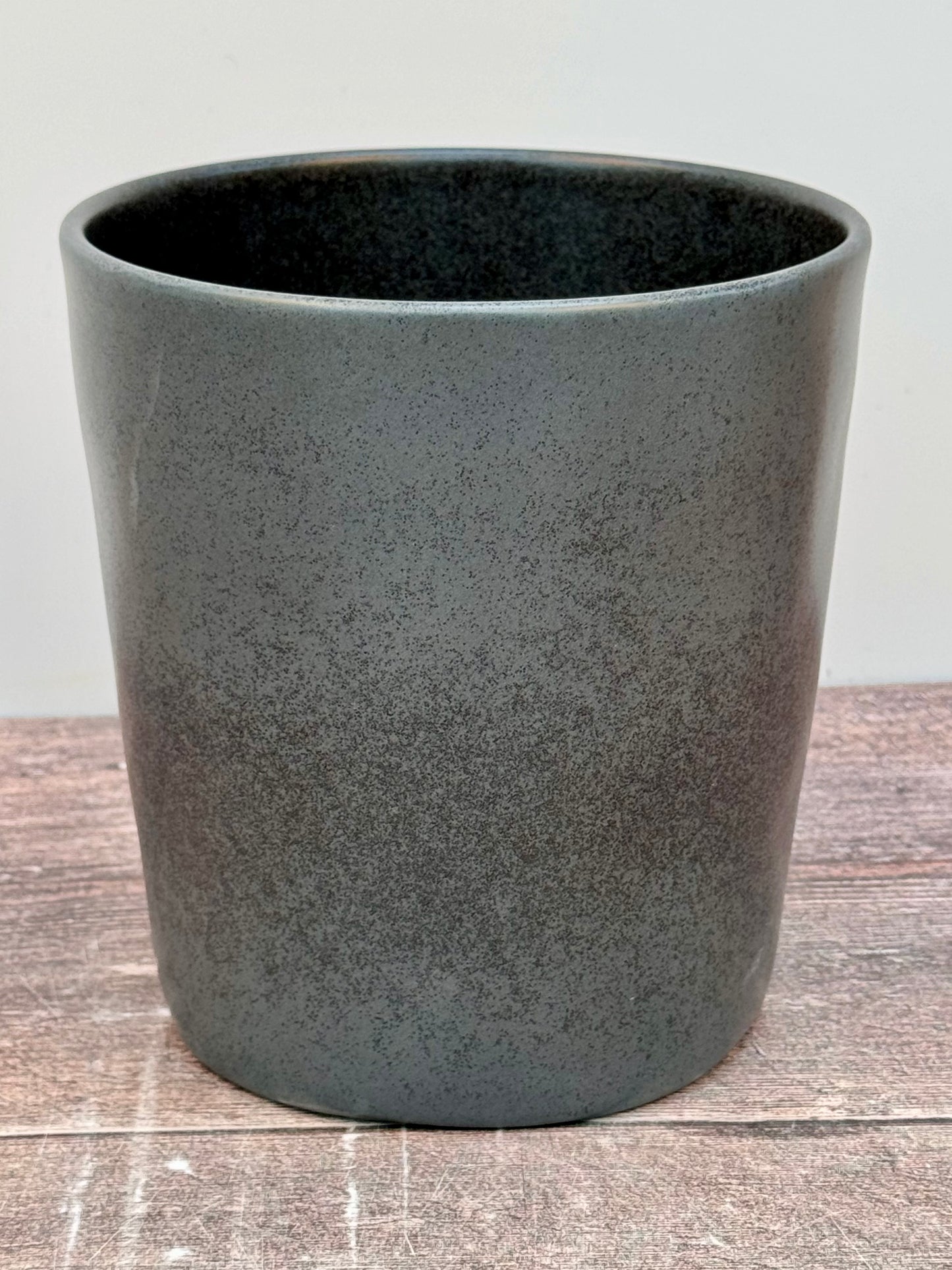 Dark Grey Utensil Jar, 16cm