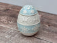 Blue Egg Ceramic Candle