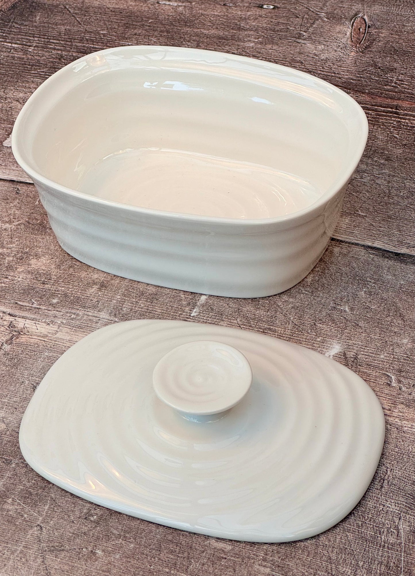 Sophie Conran White Butter Dish