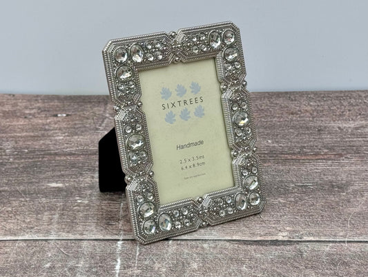 Sixtrees Maud Jewel Photo Frame, 2.5 x 3.5