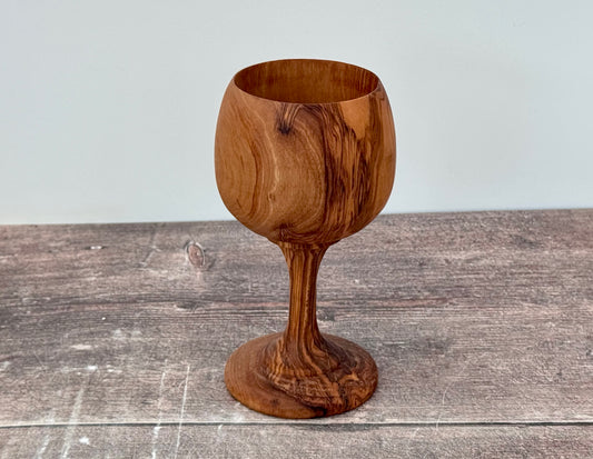 Olive Wood Wine Tumbler