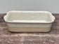 White and Cream Rectangular Baking Dish, 27.5cm