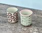 Set of 2 Patterned Egg Cups