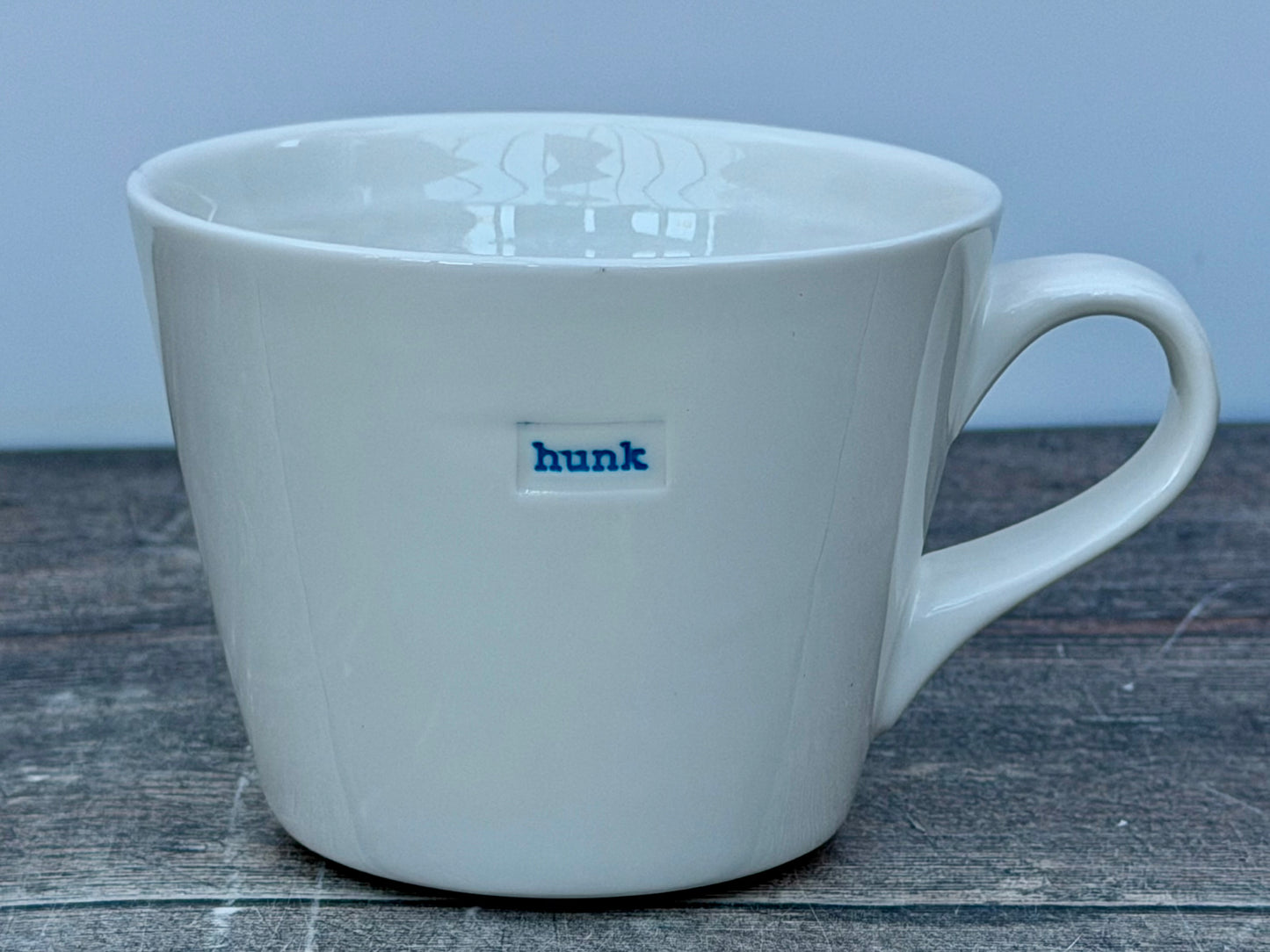 White ‘hunk’ Mug