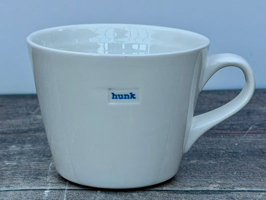 White ‘hunk’ Mug
