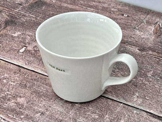 White ‘old fart’ Mug