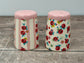 Cath Kidston Rose Flower Patterned Salt and Pepper Shakers