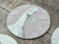 Set of 4 Round Farm Animal Coasters