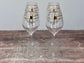 LSA Century Gold Design Champagne Flutes, Set of 4