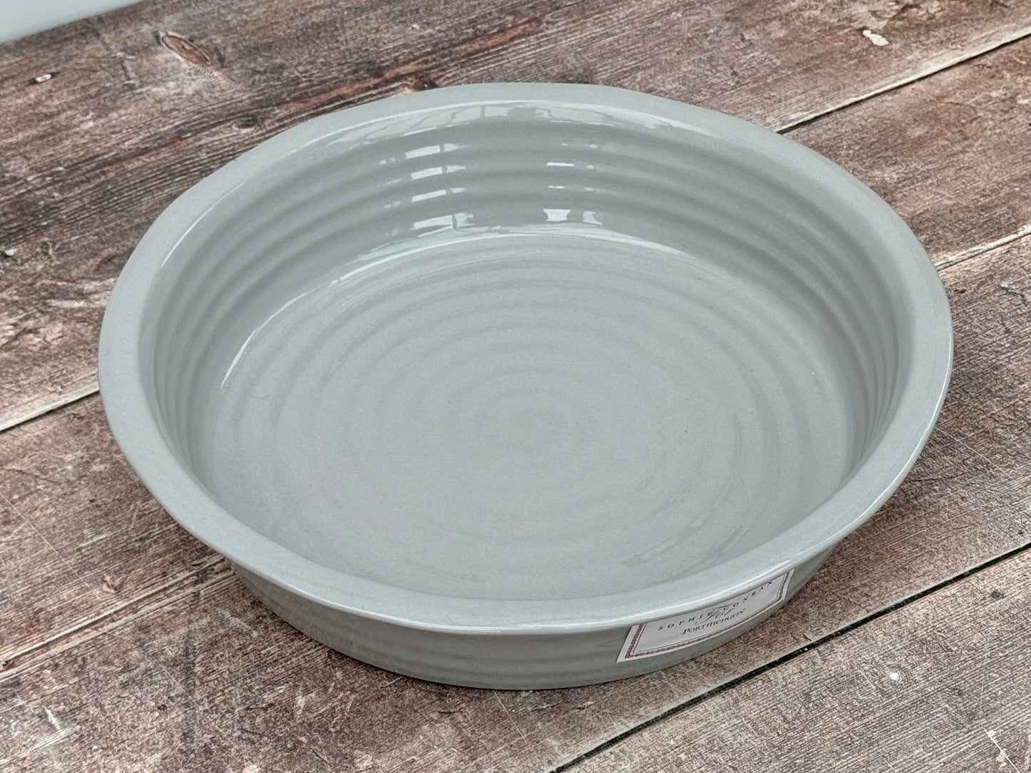 Sophie Conran Grey Circular Baking / Pie Dish, 27.5cm