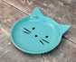 Turquoise Cat Small Dish / Bowl