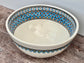 Light Blue Patterned Deep Serving Bowl, 32cm