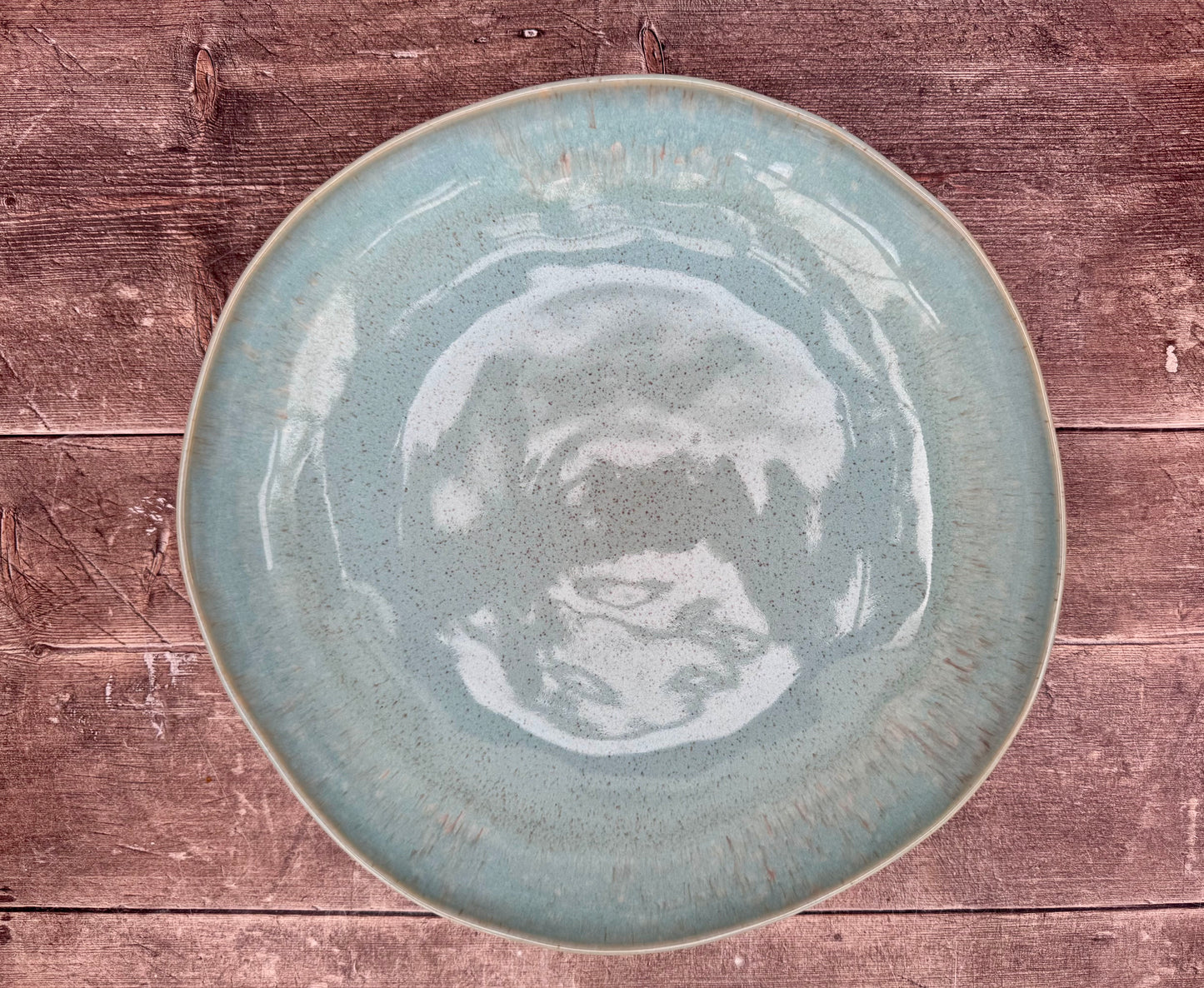 Sea Blue Large Serving Bowl, 37cm