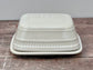 White Butter Dish with ‘BUTTER’ on the Lid