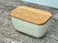 Plain White Butter Dish