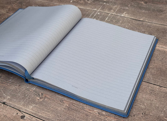 Smythson Blue Portobello Notebook