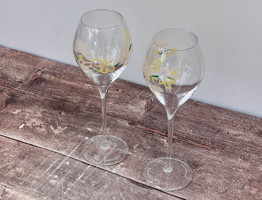 Pair of Perrier-Jouet Formafantasma Champagne Glasses, Design 1