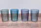 LSA Set of 4 GEMS Blue Glass Tumblers