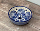 Blue and White Flower Handpainted Bowl, 15cm