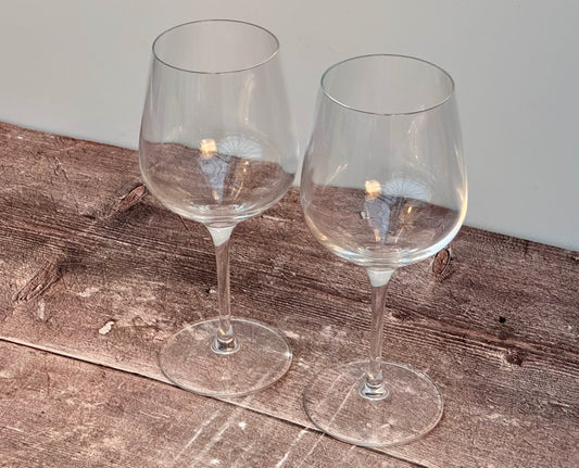 Nude Set of 2 Refine Wine Glasses