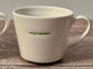 Set of 4 White ‘espresso’ Mugs